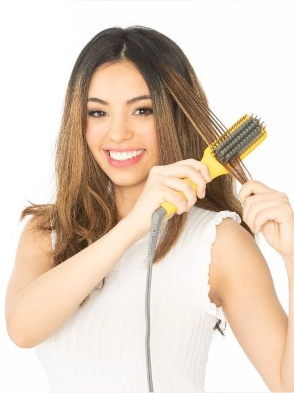 NWOB Drybar Baby Brush Crush Mini Heated Straightening Brush